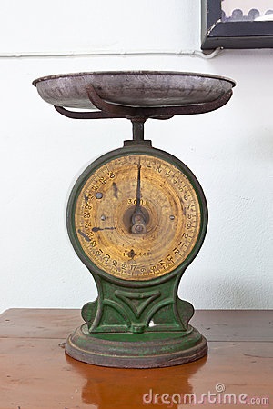 Can-nha-bep-de-ban-old-postage-scales-2