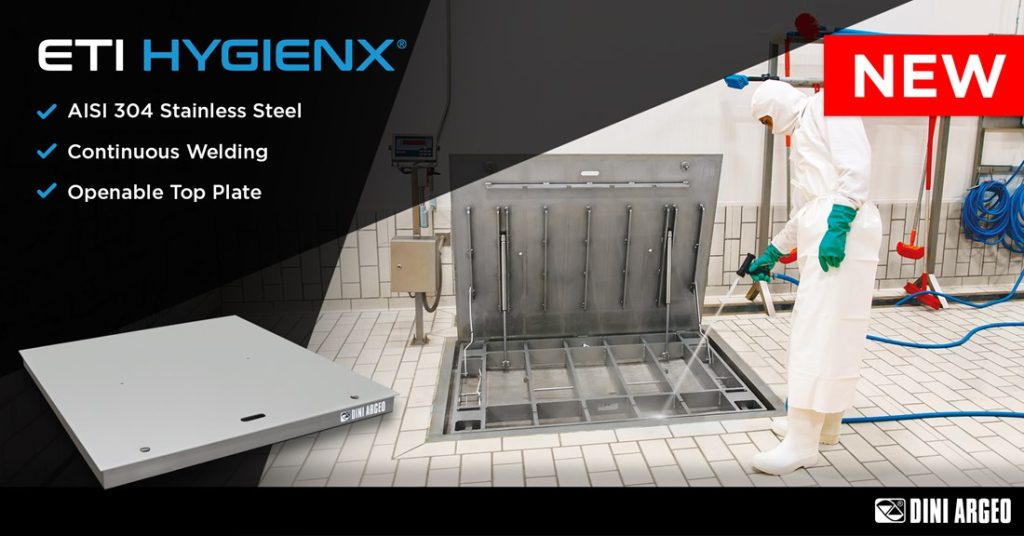 New ETI HYGIENX® Series Four-Cell Stainless Steel Platform by Dini Argeo