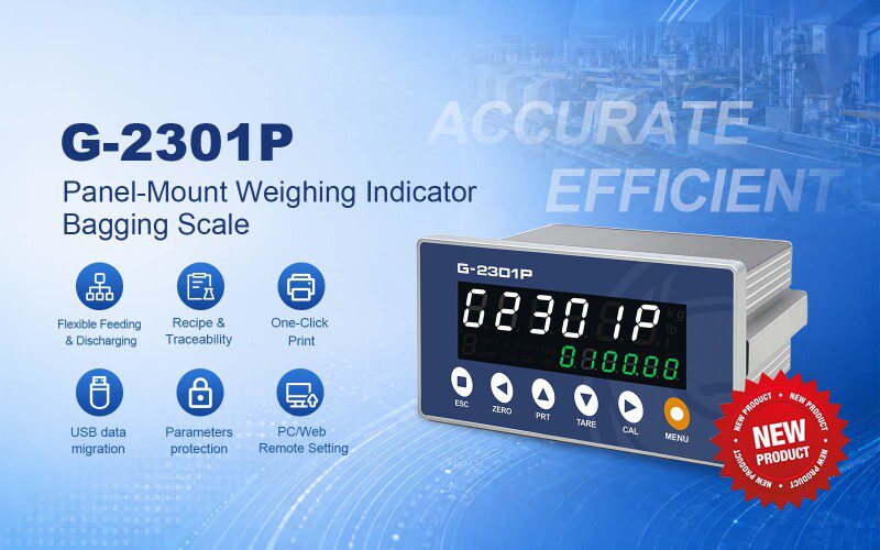 General Measure New G-2301P Weighing Controller – Smarter Control for Efficient Bagging Operations