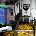 Automated frying system with integrated Zemic weighing solution