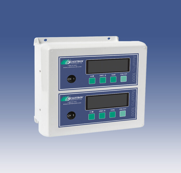 Economical Scale Controller with 1 or 2 Channels Provides Accurate Monitoring of Water Treatment and Other Chemicals